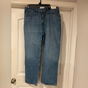 Abercrombie & Fitch The Loose High Rise jeans size 33/16R NWT